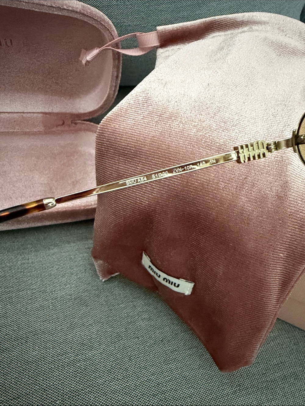 NWT MIU MIU Sunglasses with case/box - Picture 5 of 5